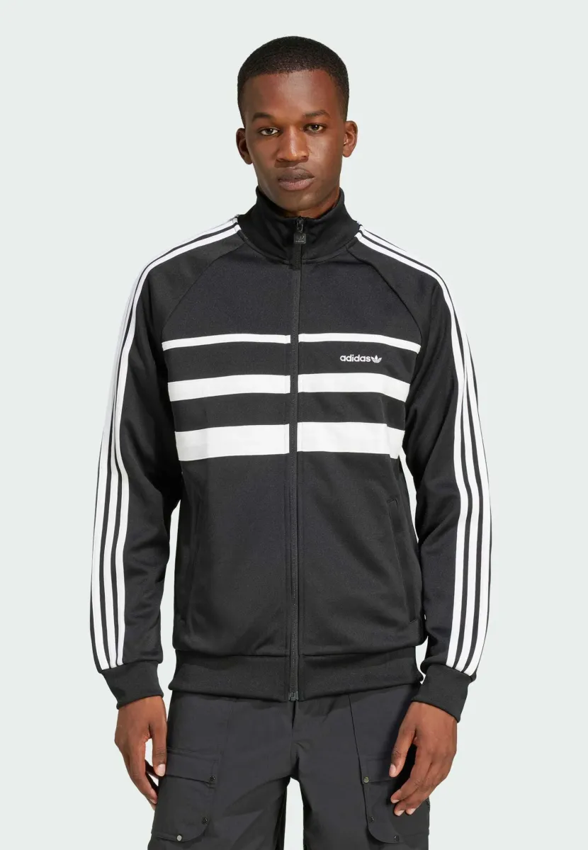 Trainingsjacke - black   white