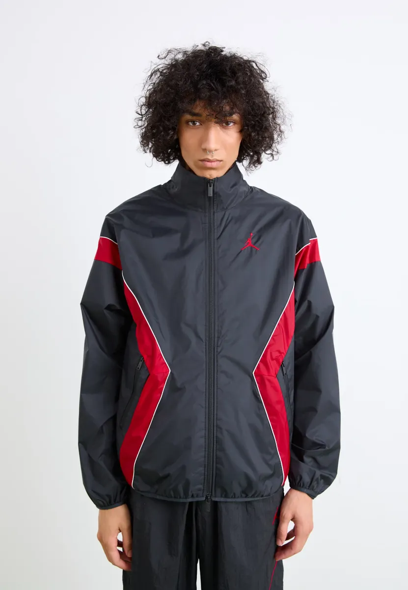 Trainingsjacke - black/gym red/white