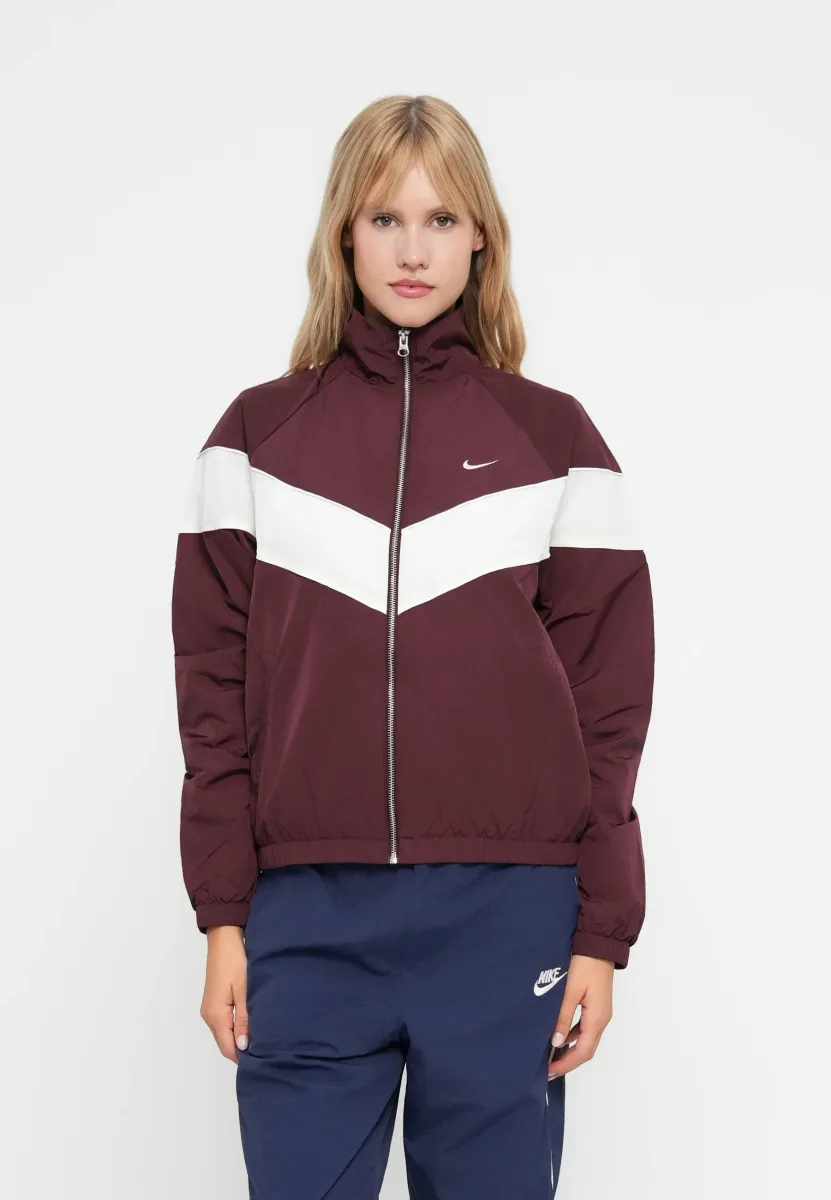 Trainingsjacke - burgundy crush/sail