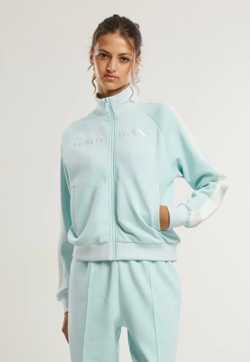 Trainingsjacke - lightaqua offwhite