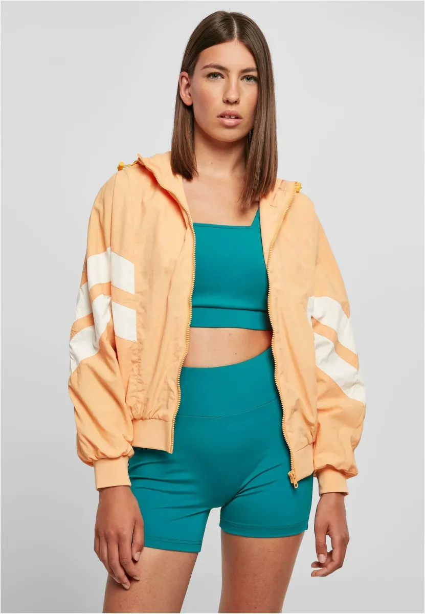Trainingsjacke - paleorange whitesand