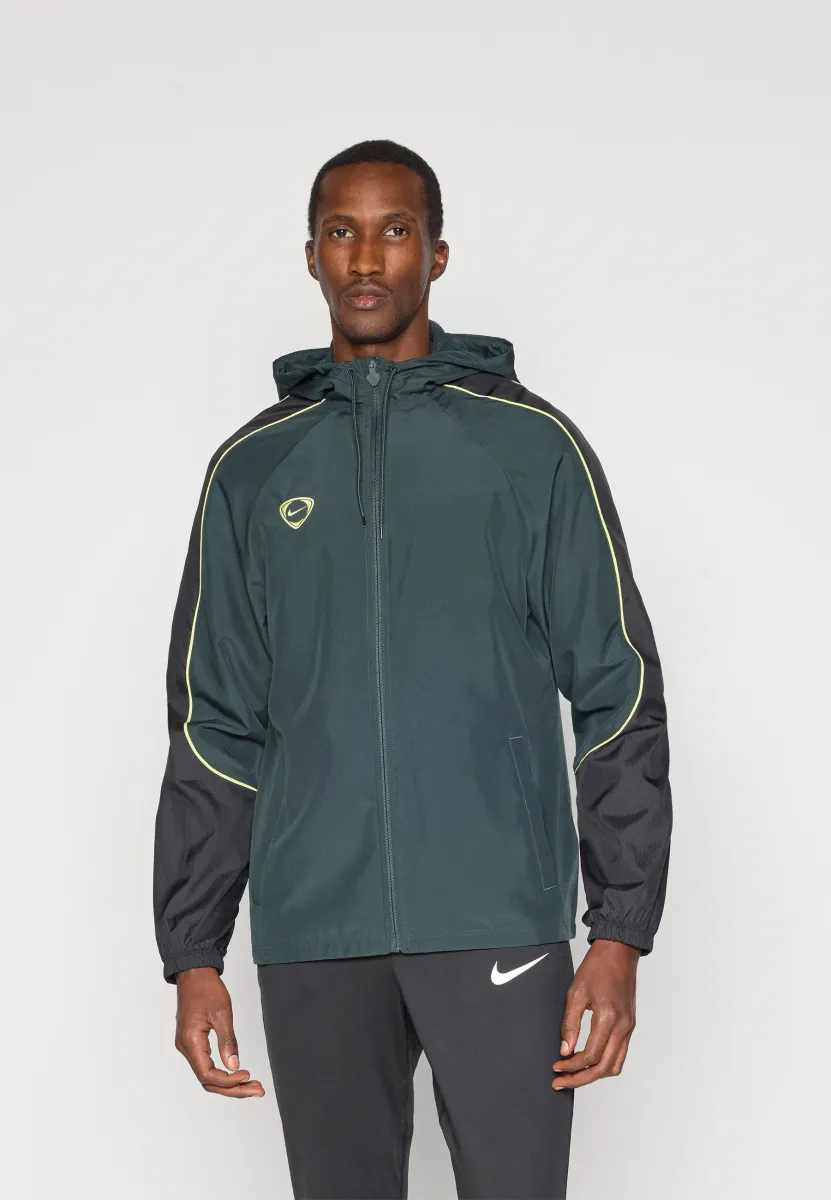 Trainingsjacke - seaweed/black/limelight
