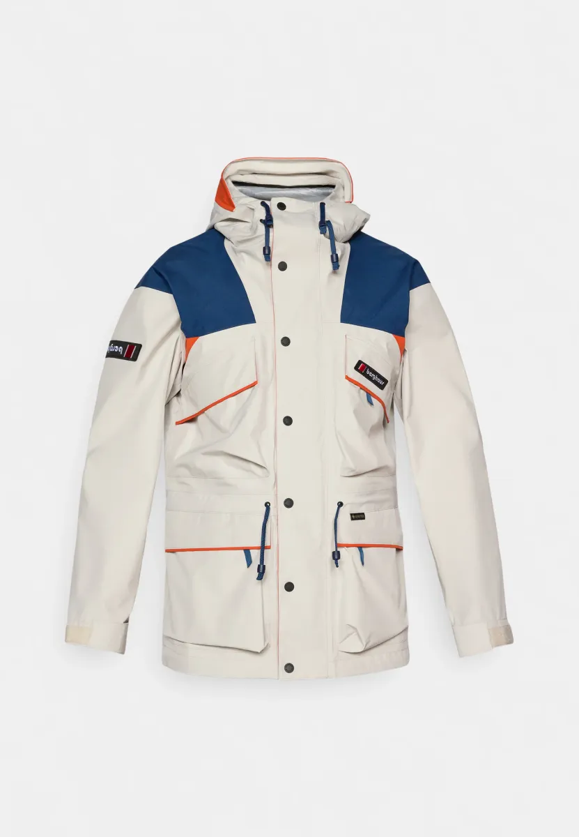 TRANGO UNISEX - Hardshelljacke - stone/hale navy