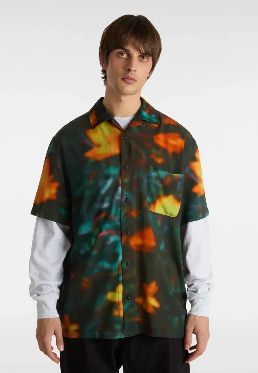 TRANQUIL BUTTON UP - Hemd - black multi