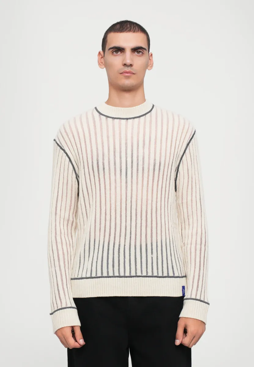 TRANSLUCEN - Strickpullover - bone