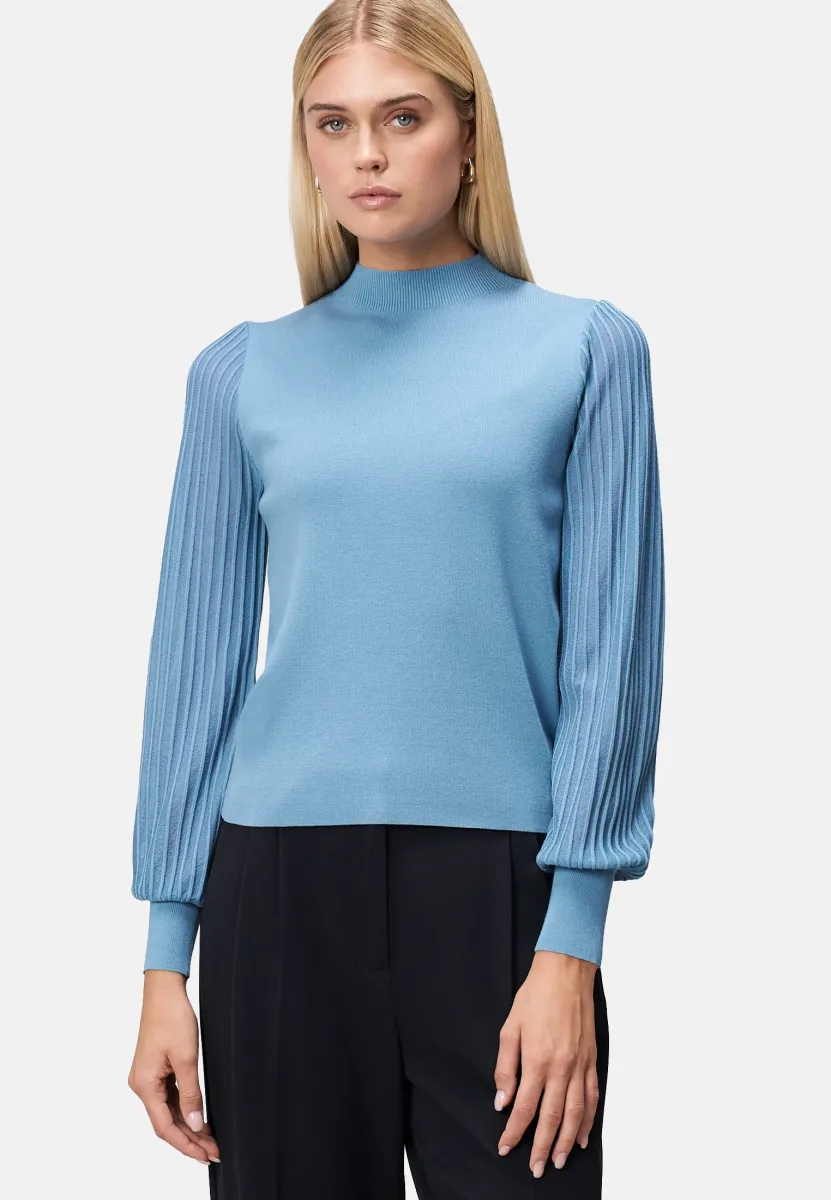 TRANSPARENTE ÄRMEL - Strickpullover - spring lake