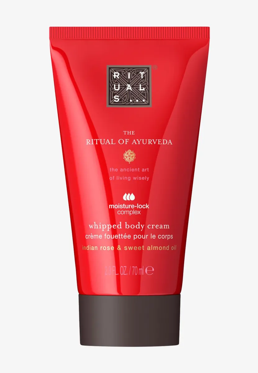 TRAVEL - BODY CREAM - THE RITUAL OF AYURVEDA - SWEET & NUTTY - SWEET ALMOND OIL & INDIAN ROSE - Körperbalsam