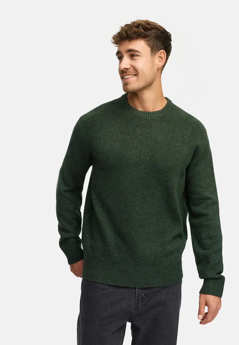 TRAX O-NECK - Strickpullover - jungle green