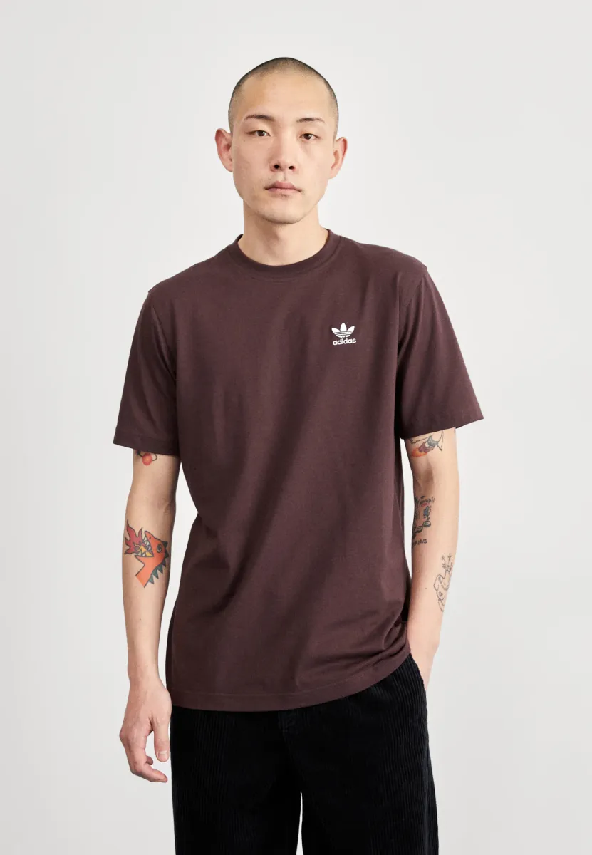 TREFOIL ESSENTIALS - T-Shirt print - shadow brown