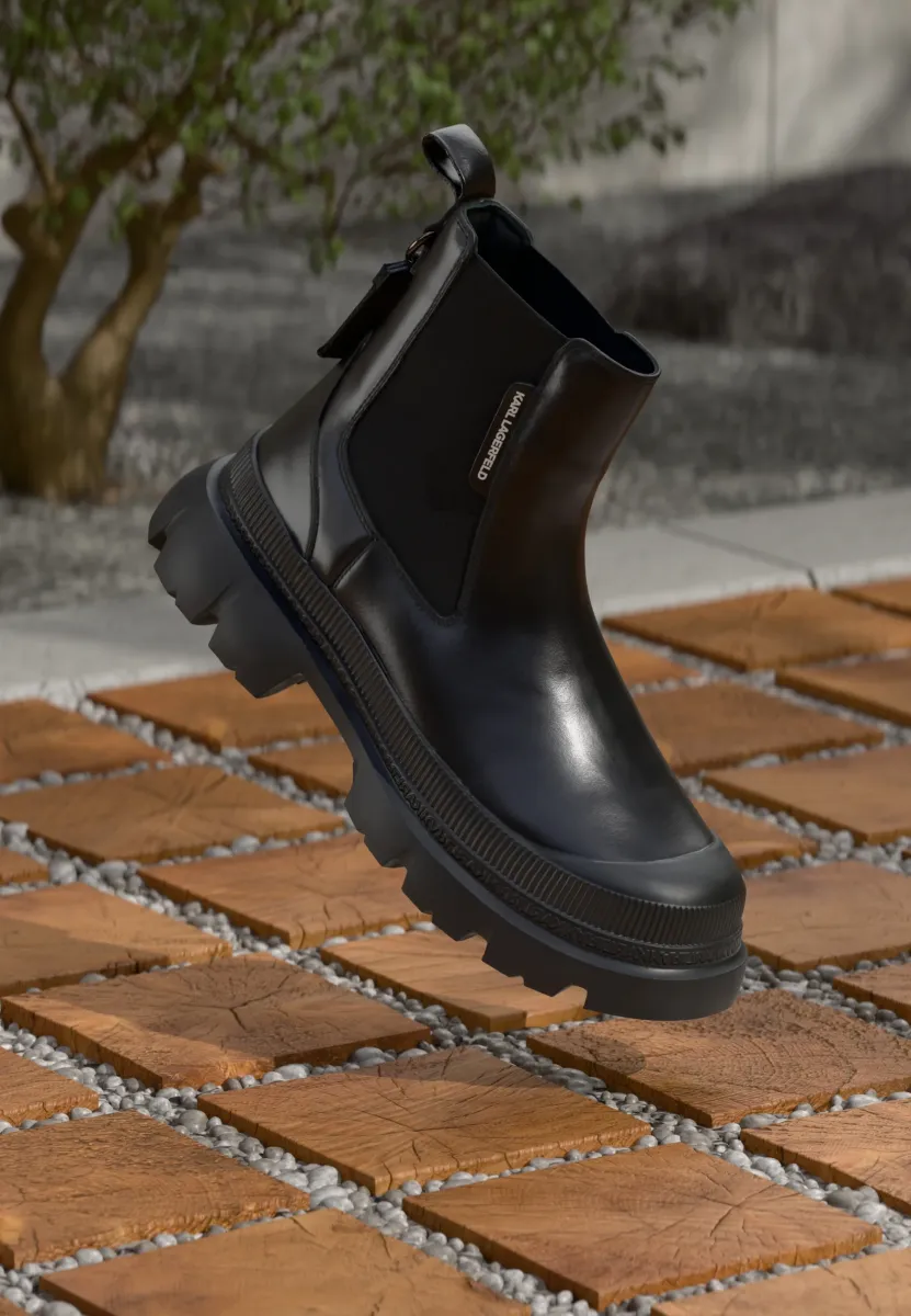 TREKKA MAX MID GORE BOOT - Stiefelette - black