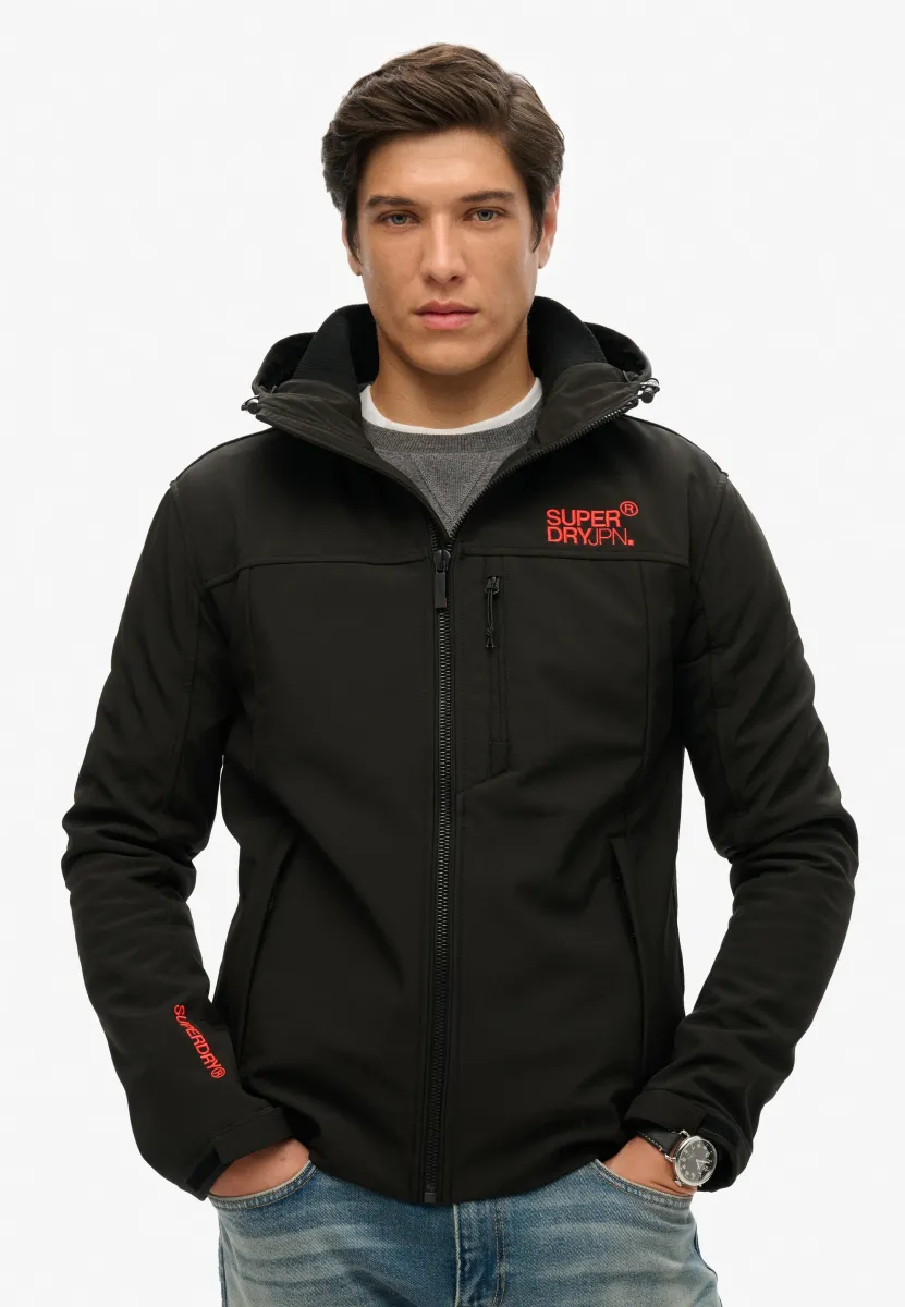 TREKKER WITH HOOD  - Übergangsjacke - black