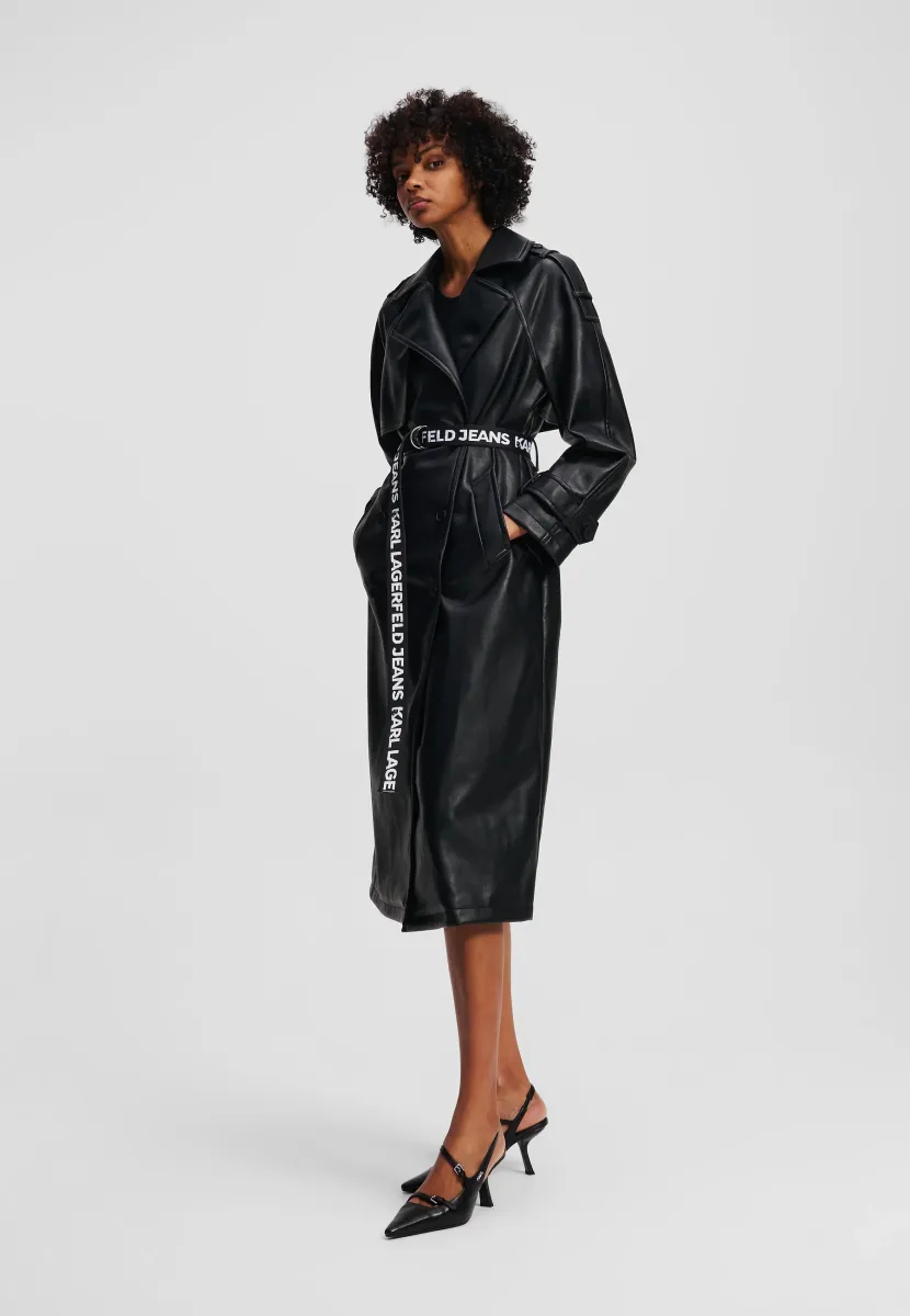 Trenchcoat - black