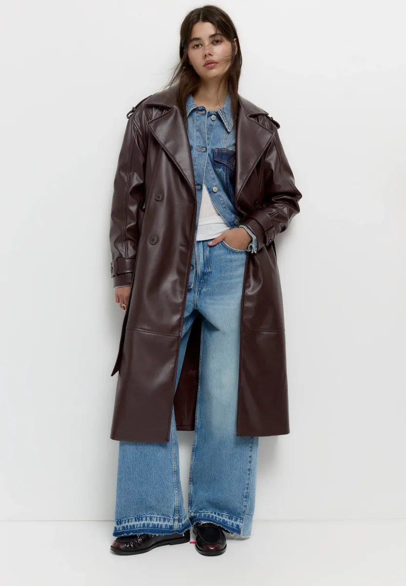 Trenchcoat - bordeaux