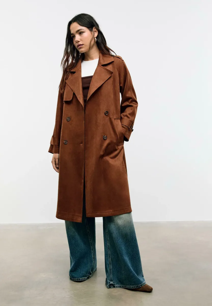 Trenchcoat - dark brown