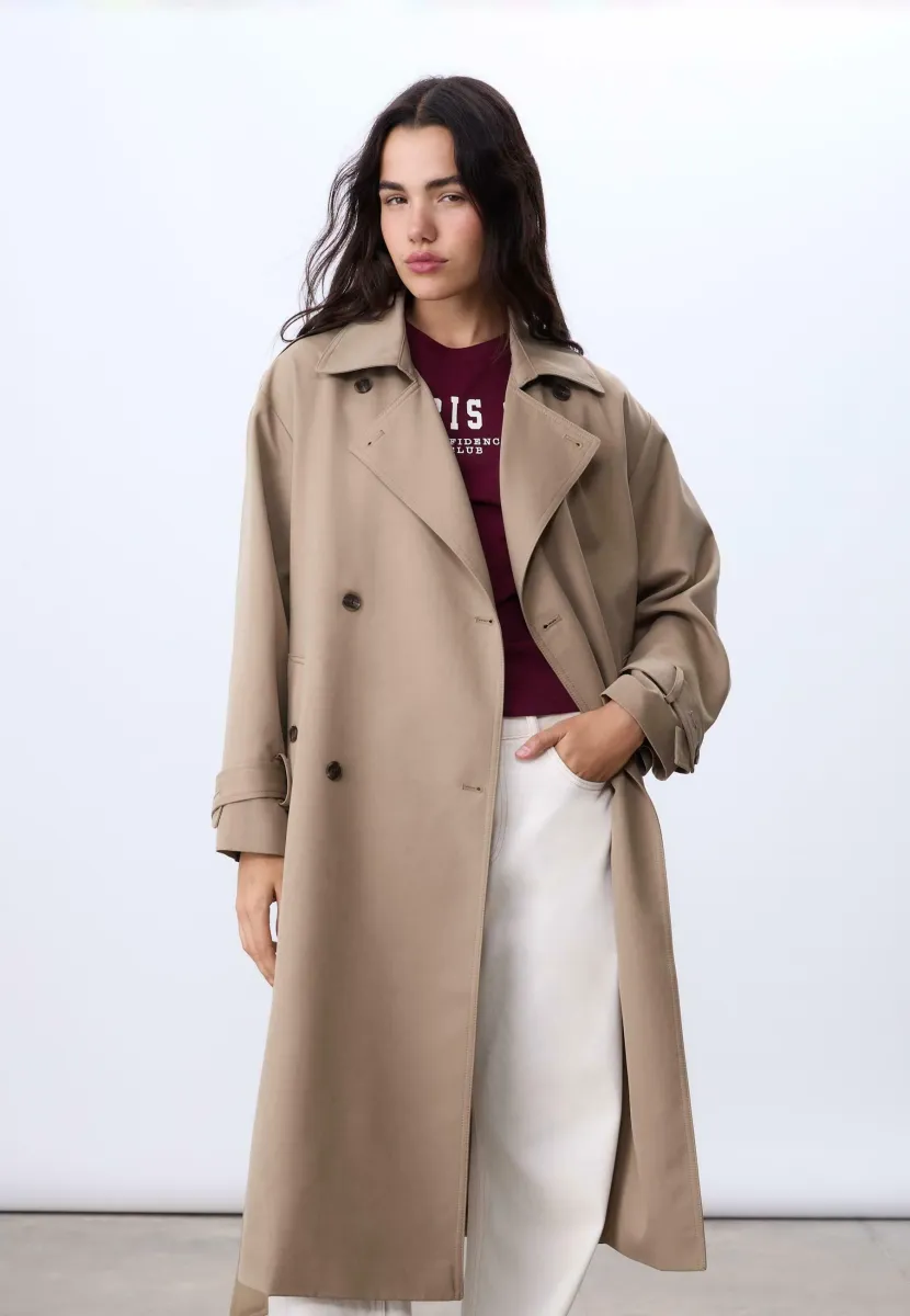 Trenchcoat - khaki