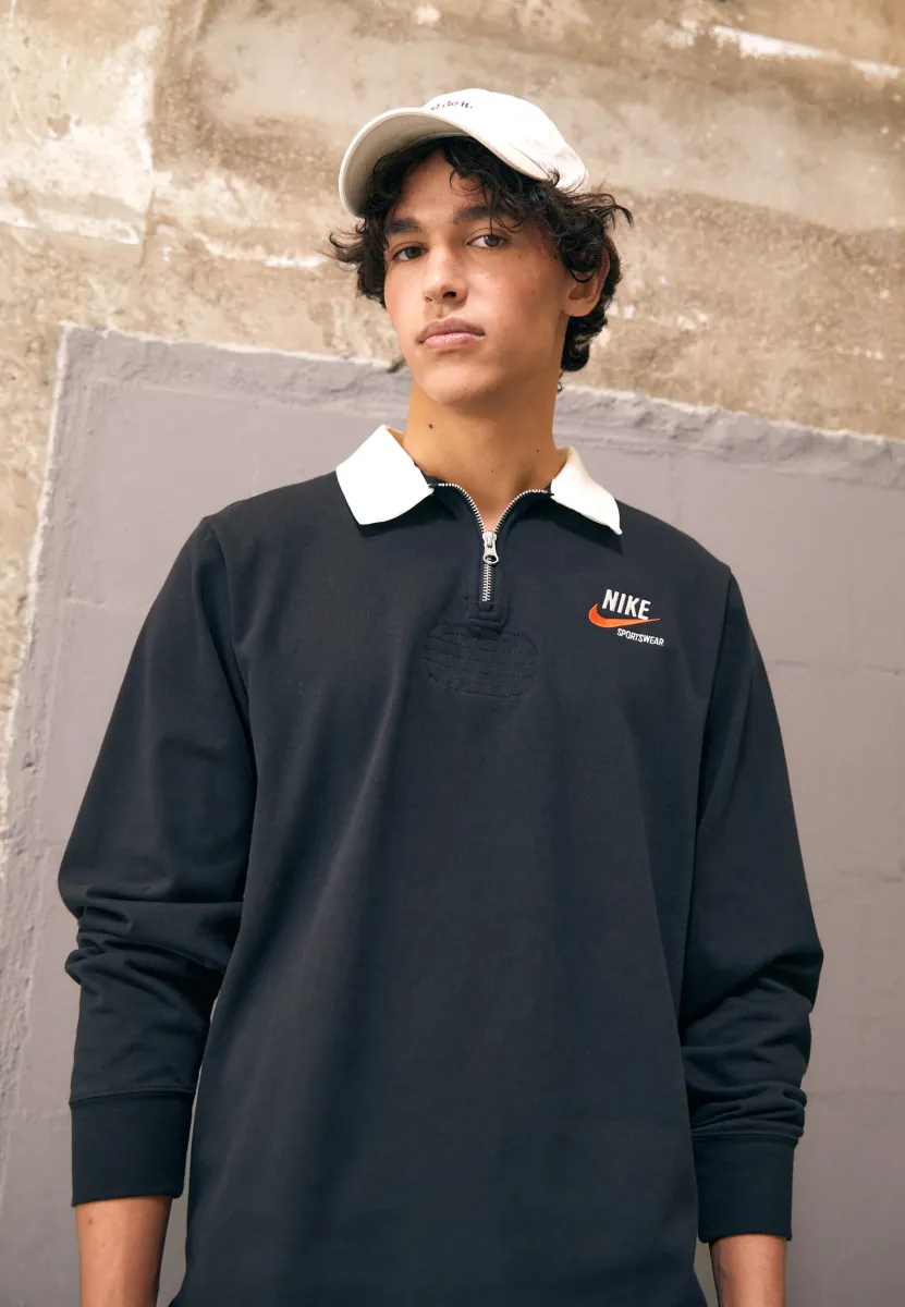 TREND RUGBY - Sweatshirt - black/sail