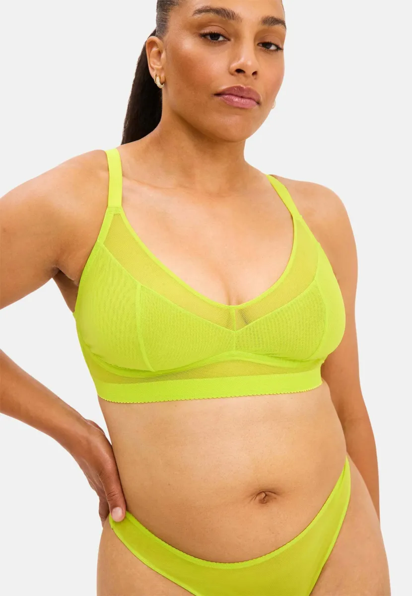 Triangel BH - zesty lime