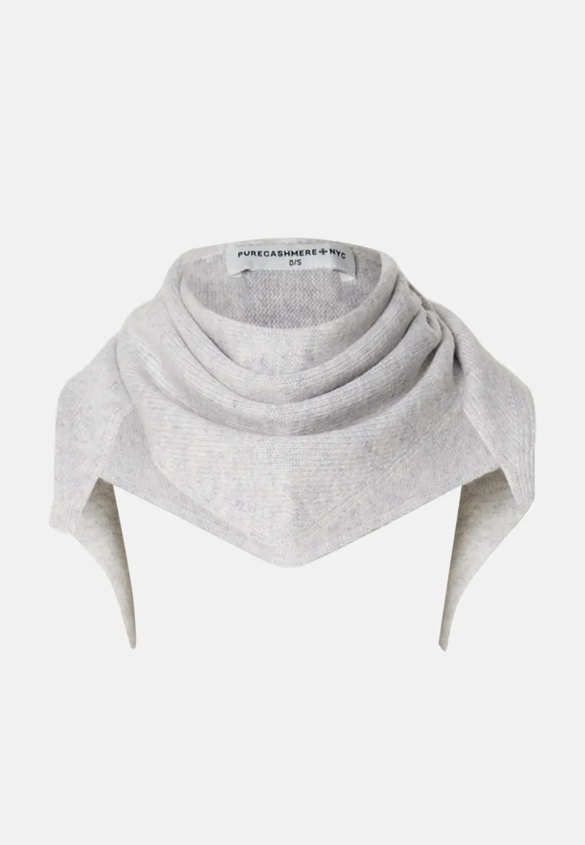 TRIANGLE SCARF - Schal - grey