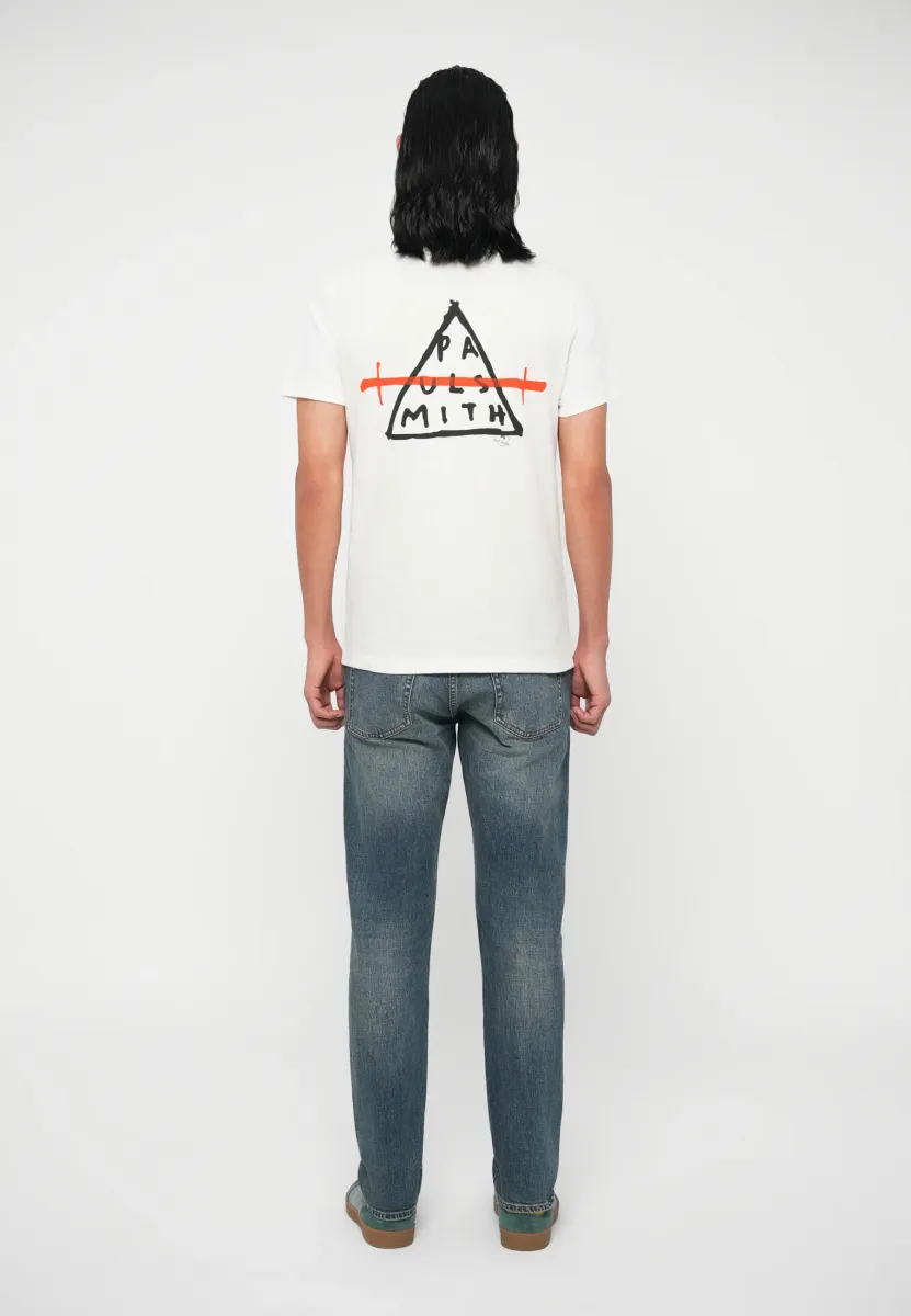 TRIANGLE - T-Shirt print - white