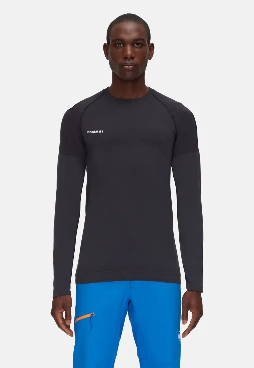 TRIFT LONGSLEEVE MEN - Unterhemd/-shirt - black