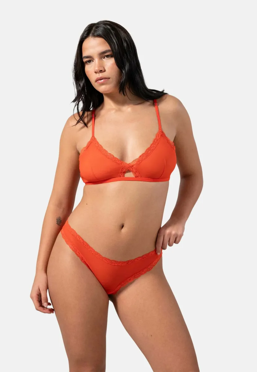 TRIM - Slip - fiery red