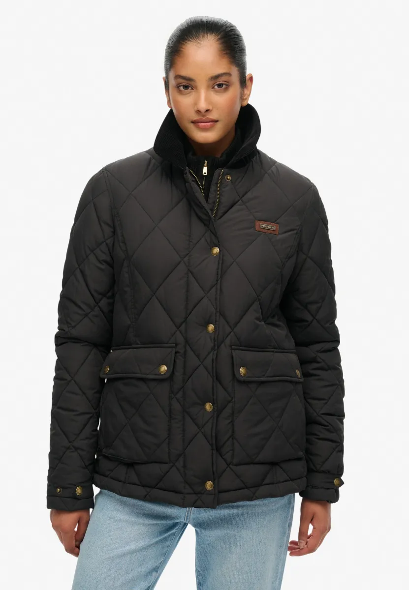 TRIMMED LINER - Übergangsjacke - black