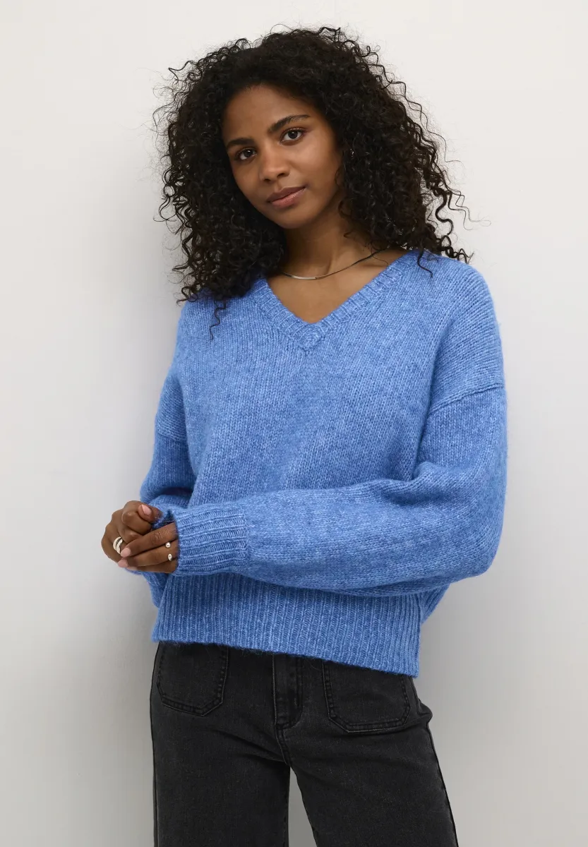 TRINA LS - Strickpullover - ebb and flow melange