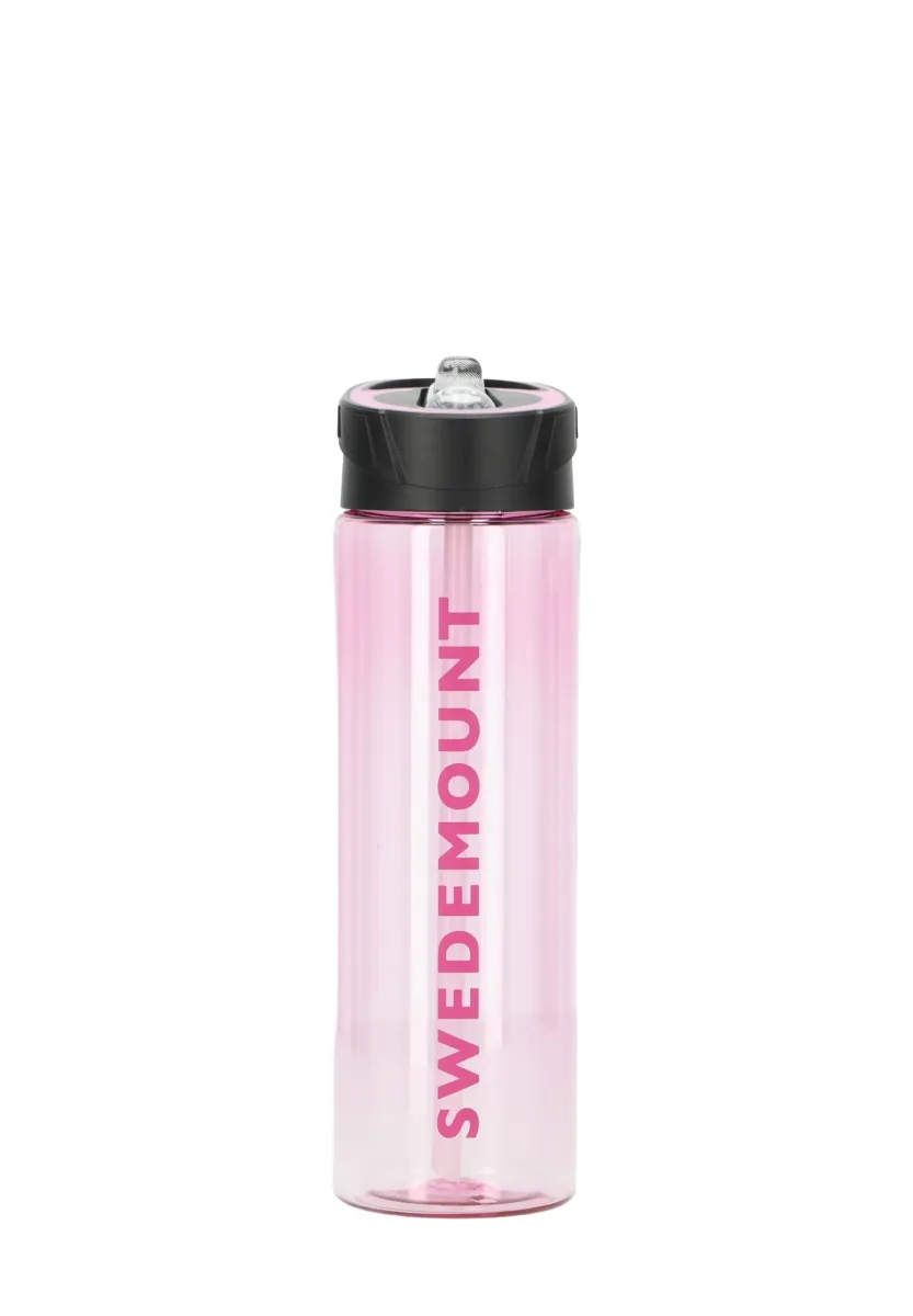Trinkflasche - pink transparent