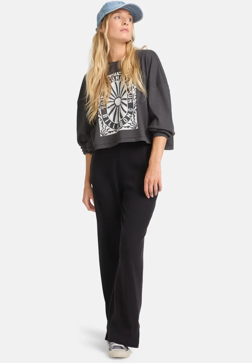 TRIP AROUND - Langarmshirt - off black