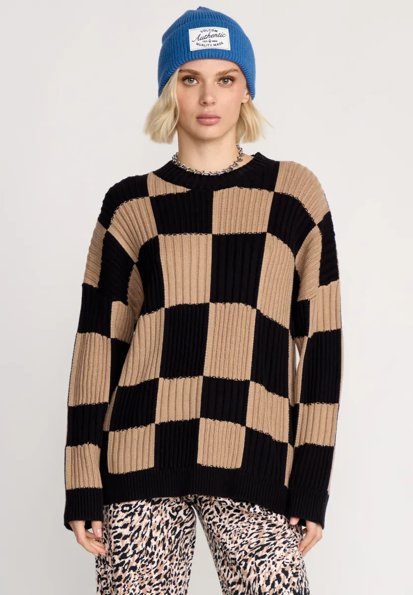 TRIPNOTIC - Strickpullover - black combo