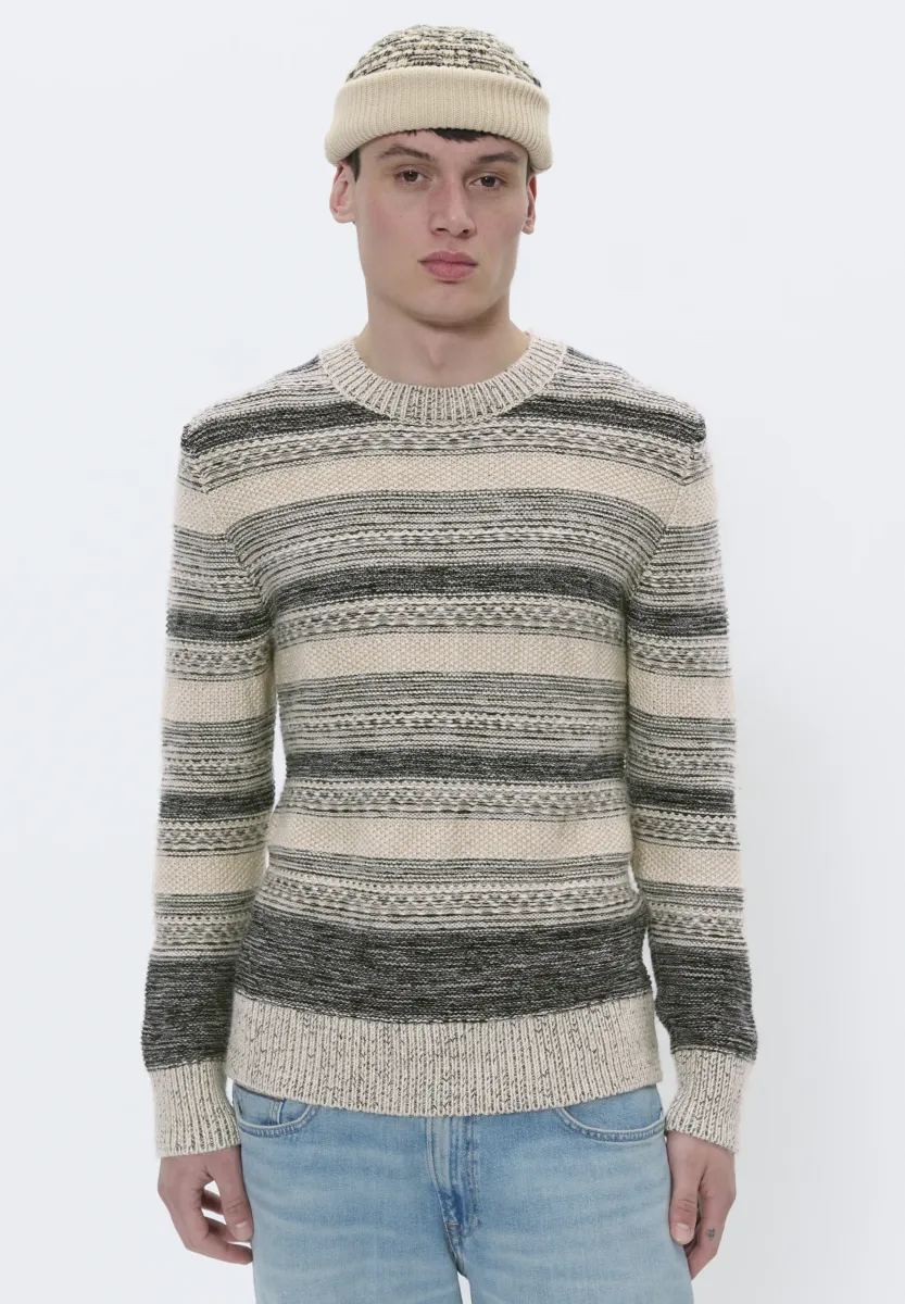 TRITON - Strickpullover - dark grey melange