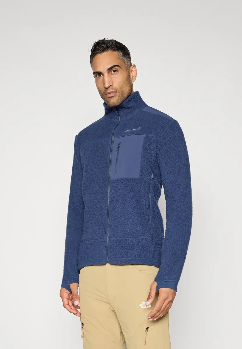 TROLLVEGGEN JACKET  - Fleecejacke - indigo night