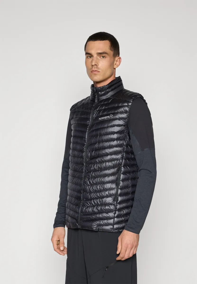 TROLLVEGGEN SUPER LIGHT VEST - Weste - caviar black