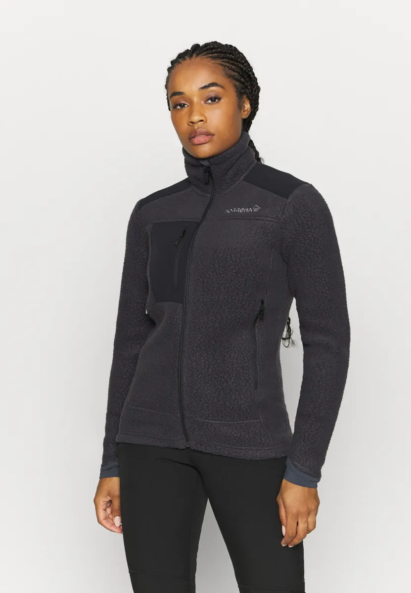 TROLLVEGGEN THERMAL PRO JACKET (W) - Fleecejacke - dark grey