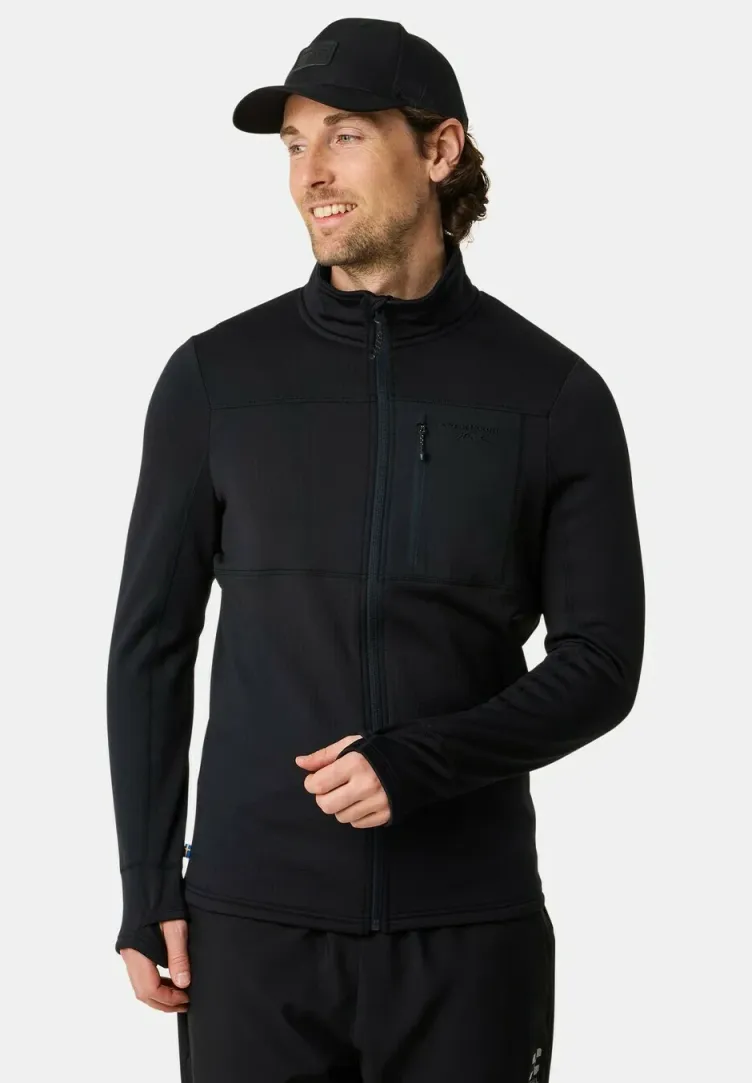 TRONDHEIM MIDLAYER FULL ZIP - Trainingsjacke - black