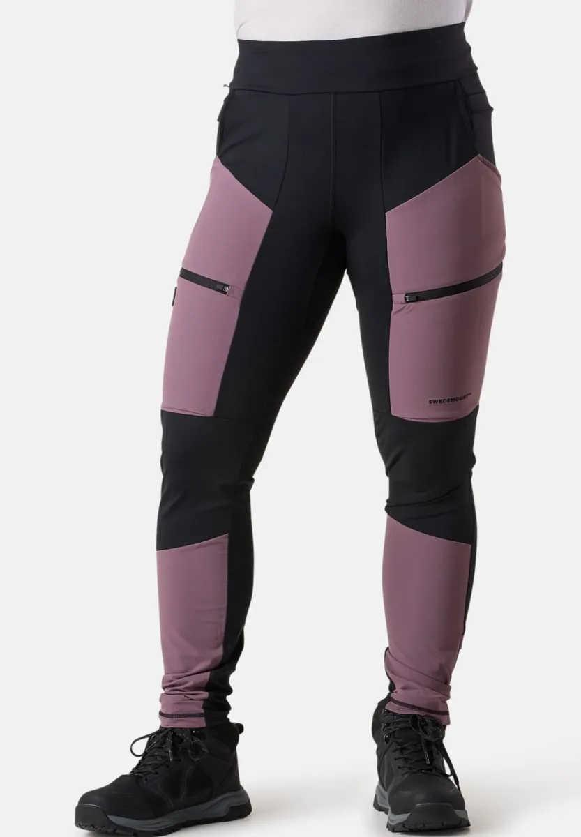 TRONDHEIM TREKKING  - Tights - dk. mauve black