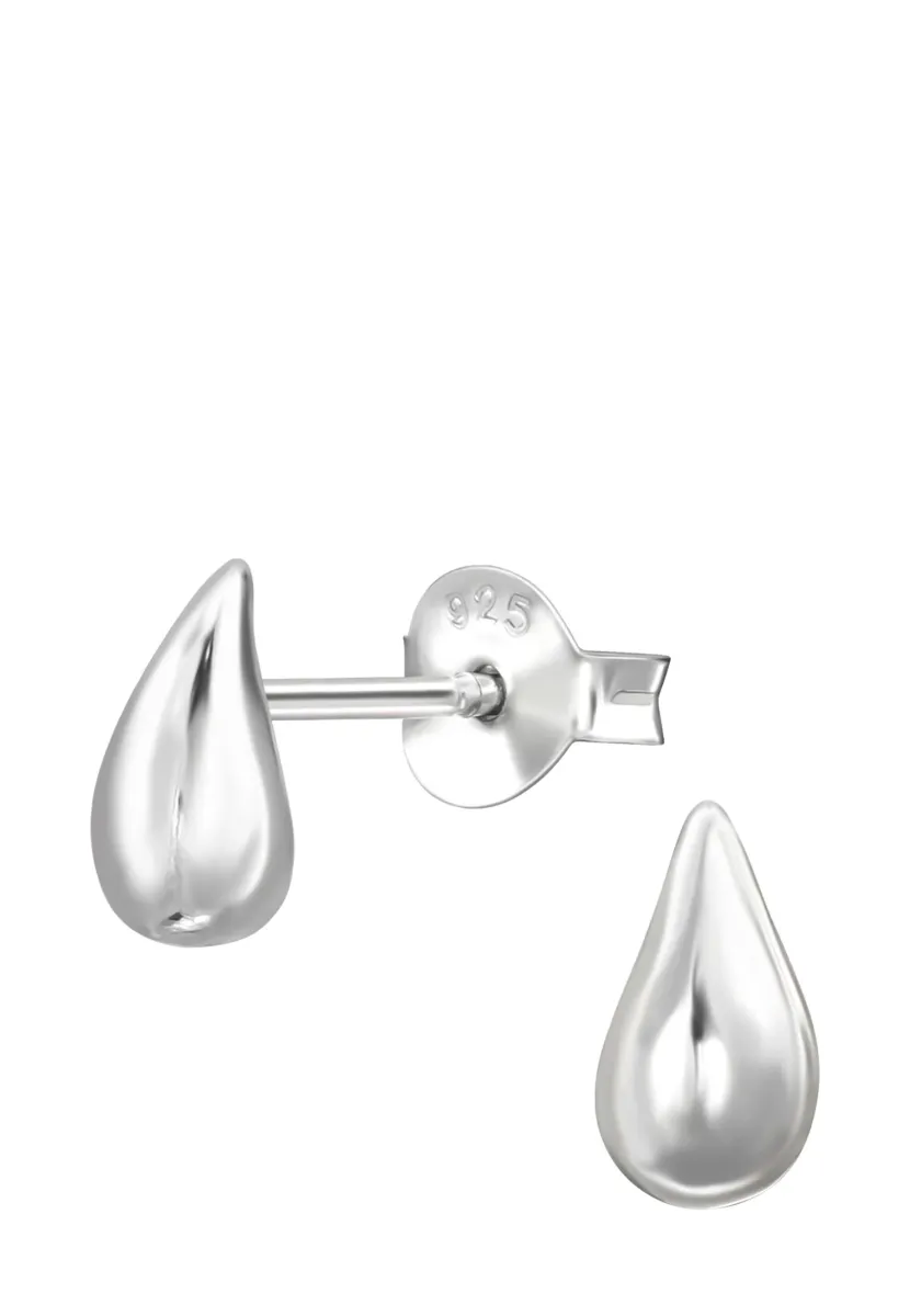 TROPFENFORM - Ohrringe - silver-coloured