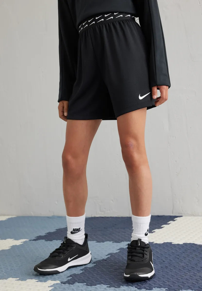 TROPHY UNISEX - Kurze Sporthose - black/(white)