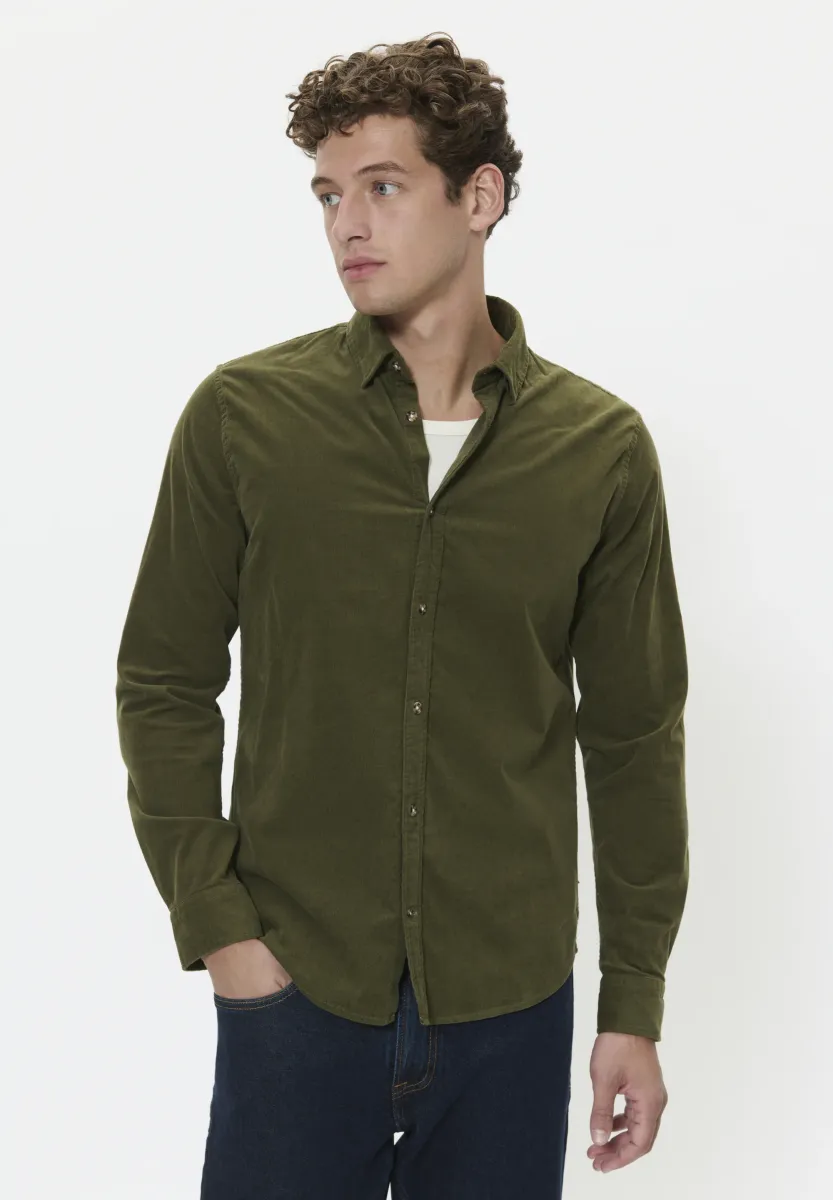 TROSTOL - Hemd - olive night
