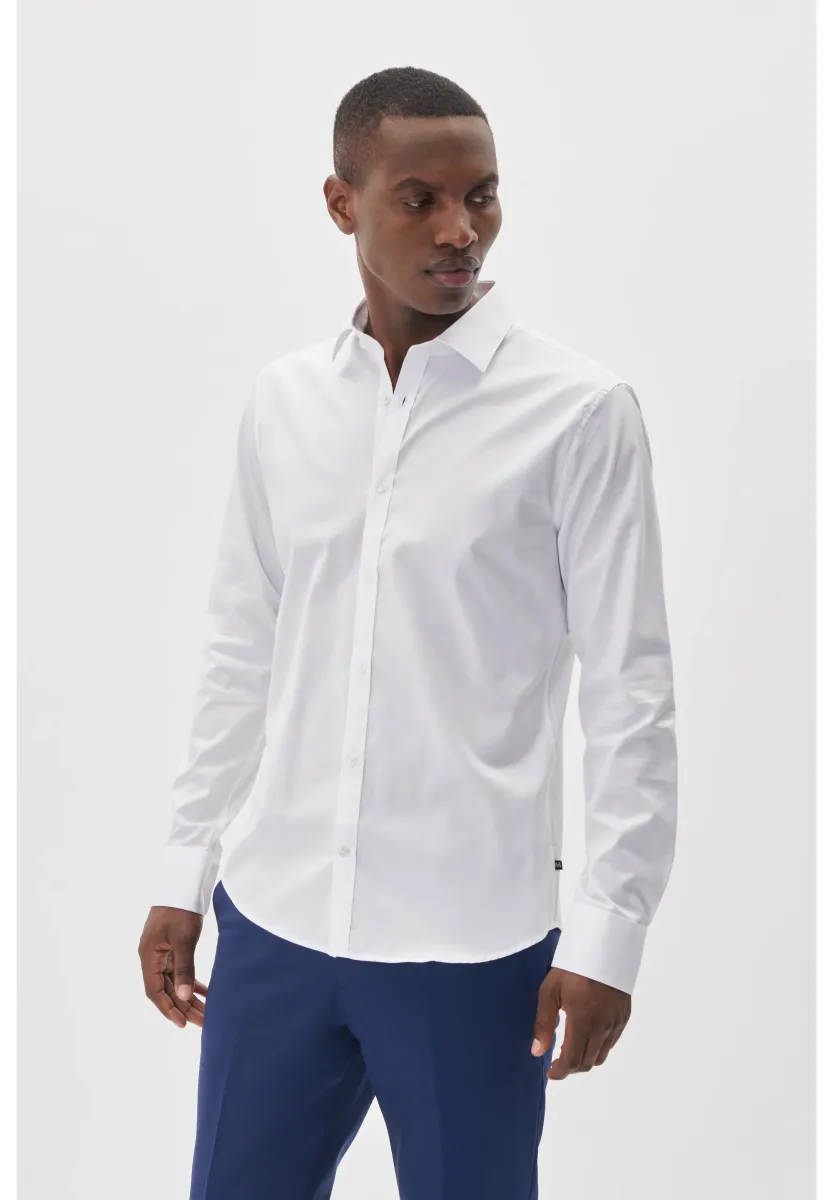 TROSTOL - Hemd - white