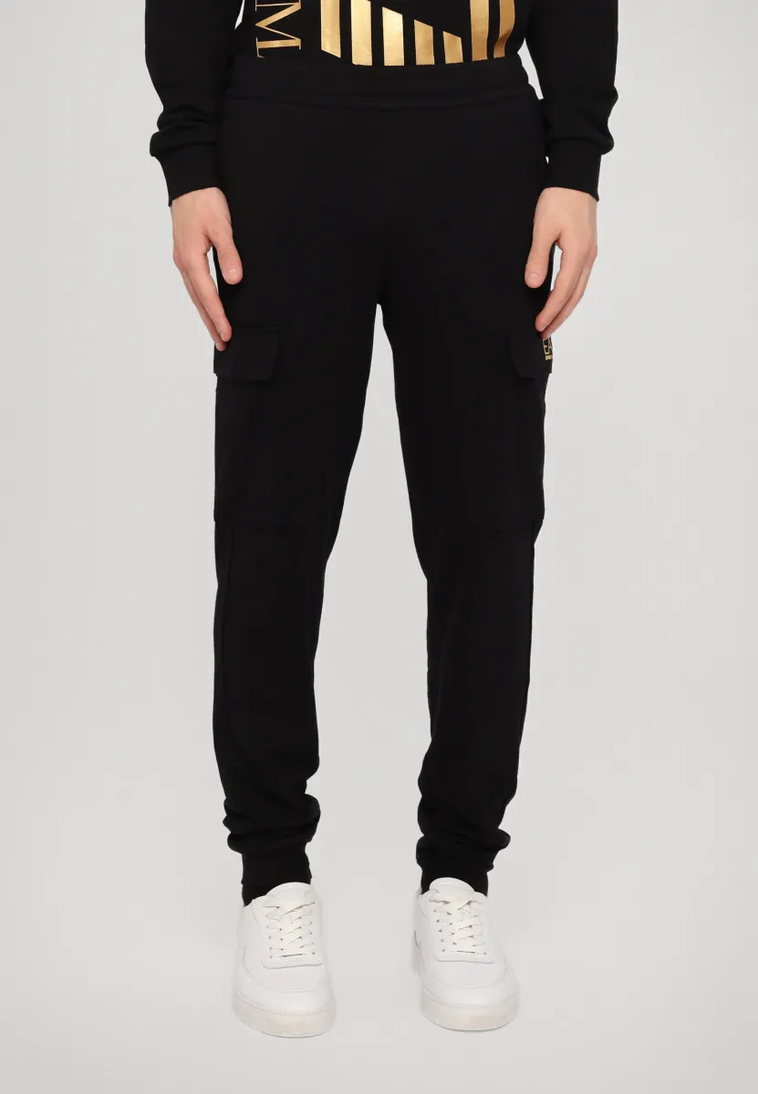 TROUSER - Cargohose - black
