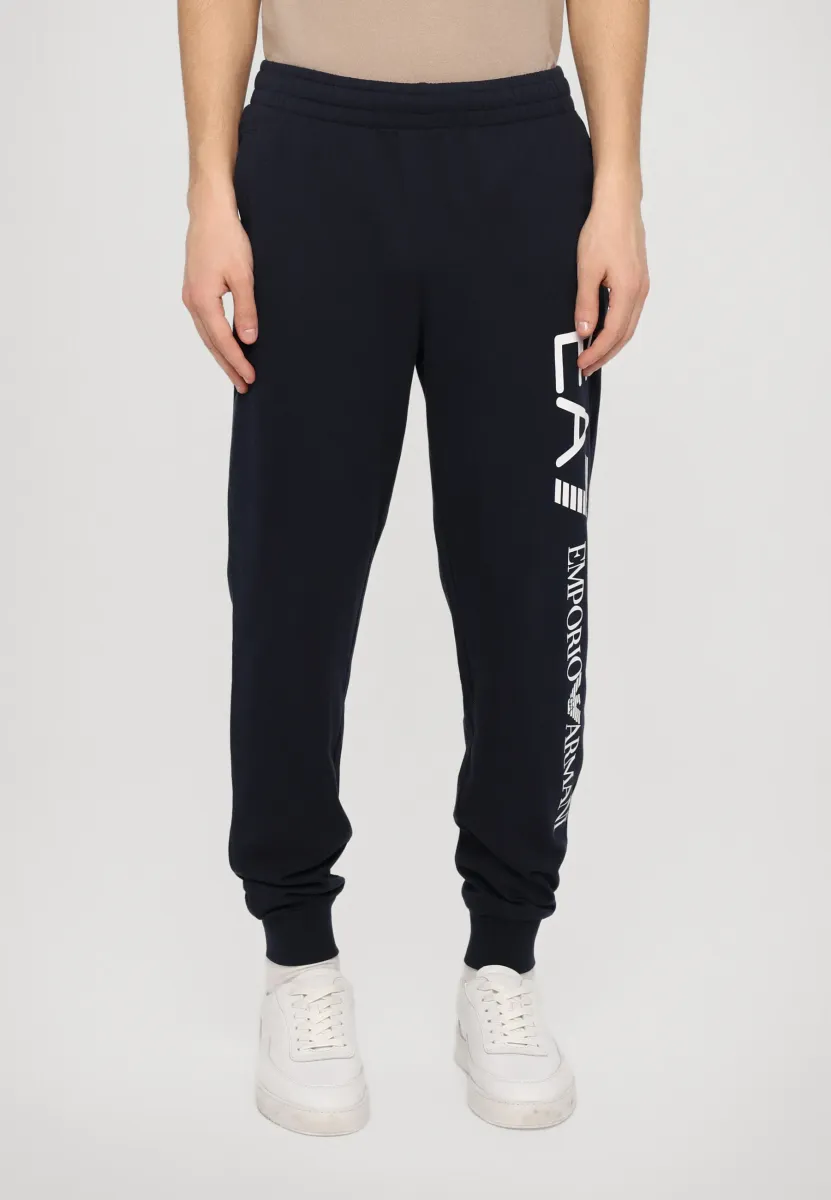 TROUSER - Jogginghose - blue/white