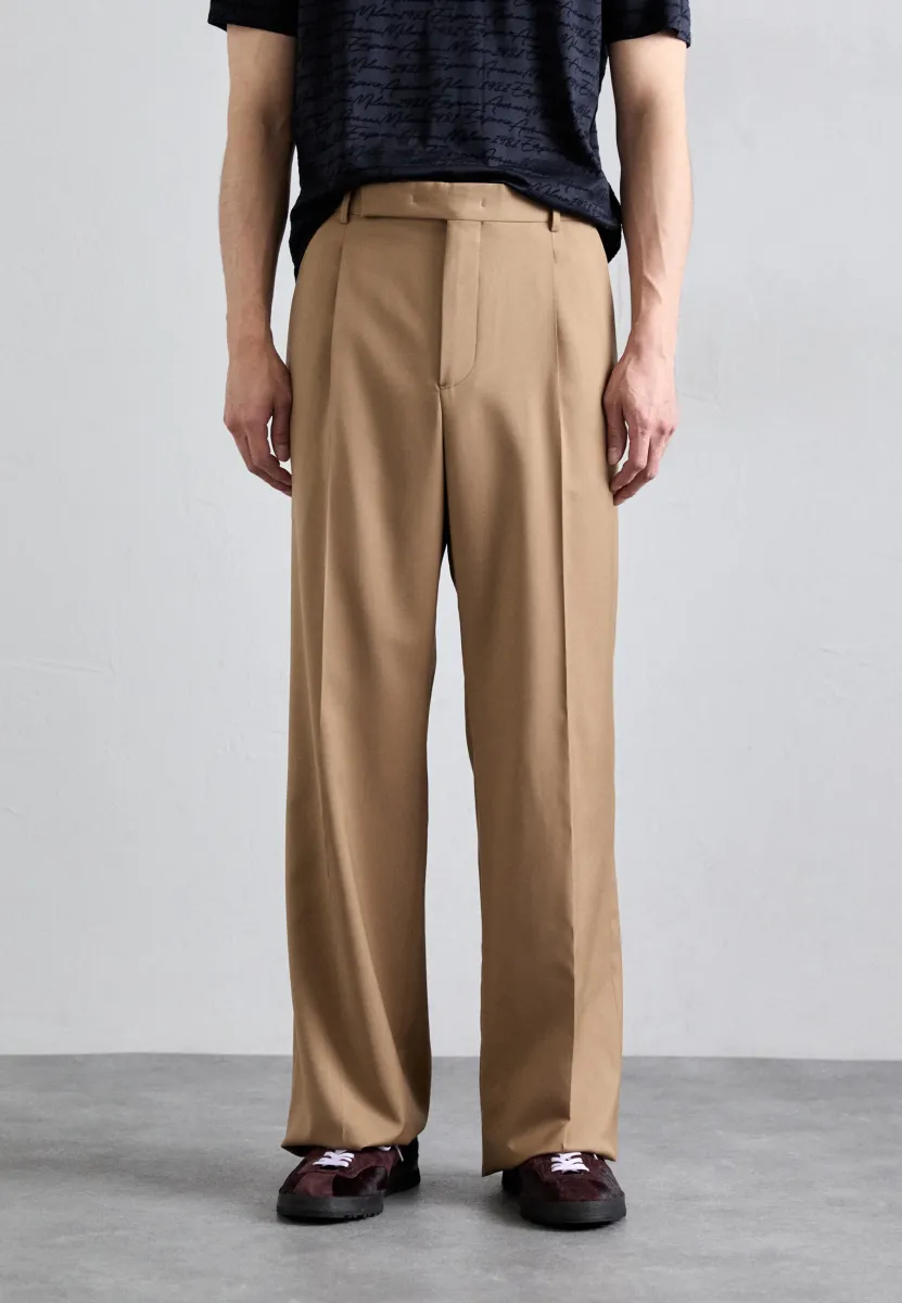 TROUSER - Stoffhose - toasted coconut