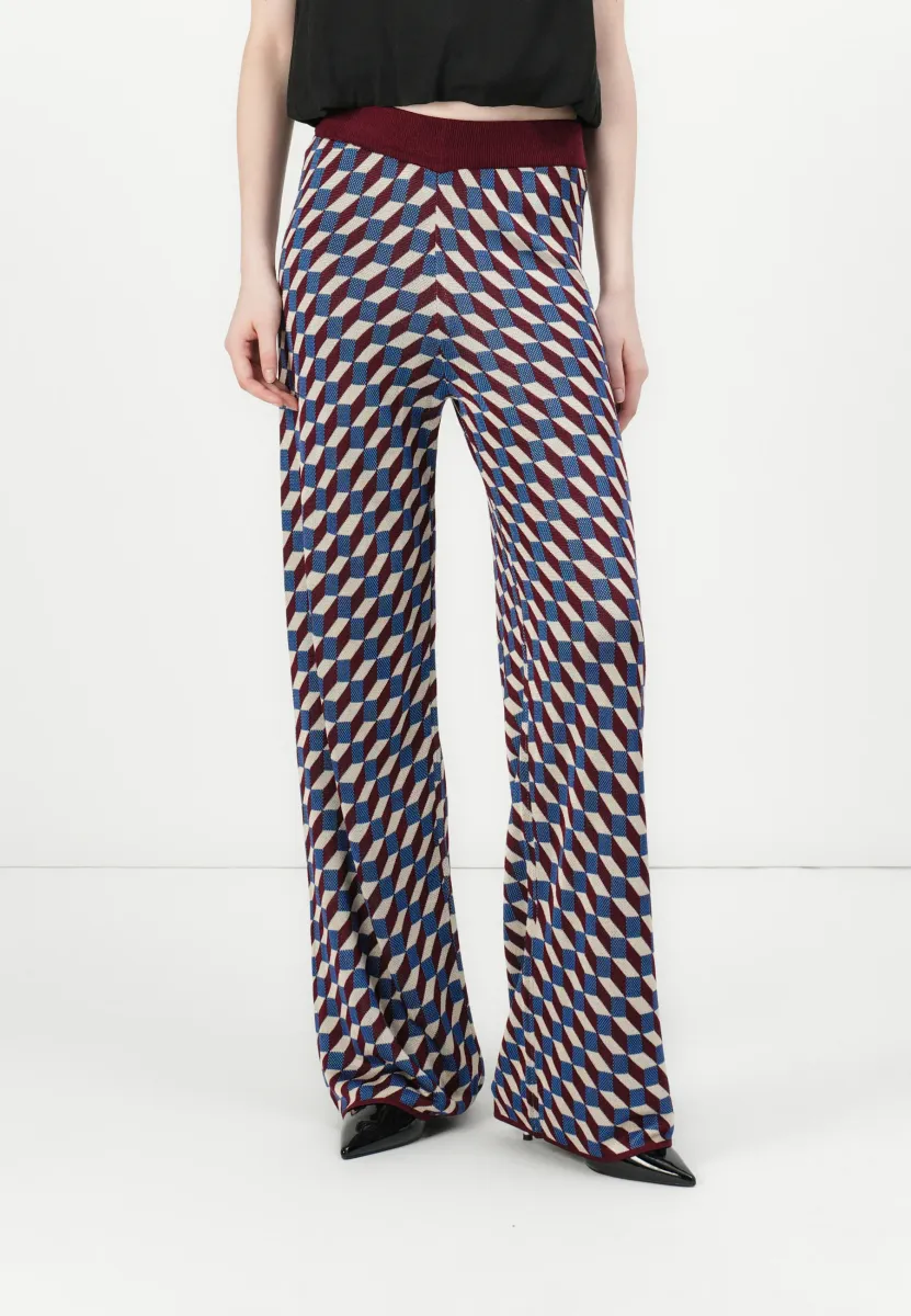 TROUSERS ABRIL BRIGHT - Stoffhose - bright/multi colored