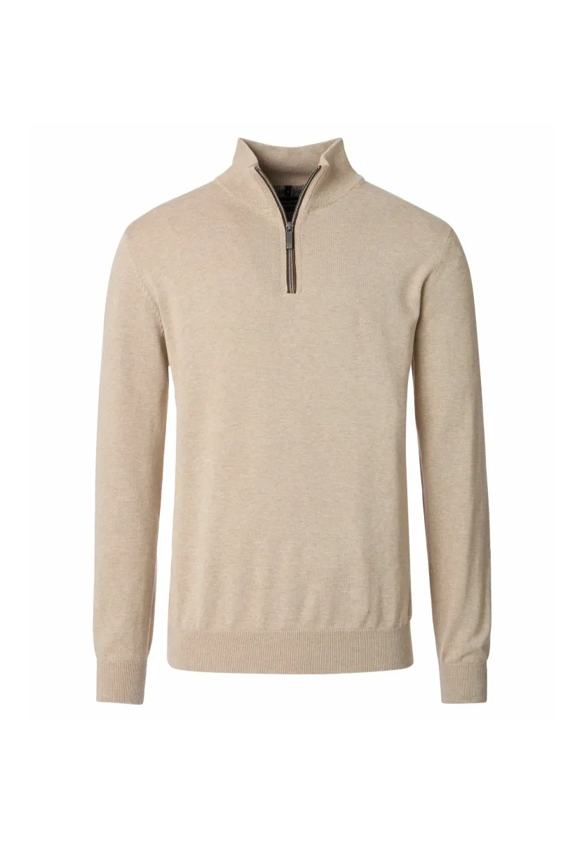TROYER - Strickpullover - beige