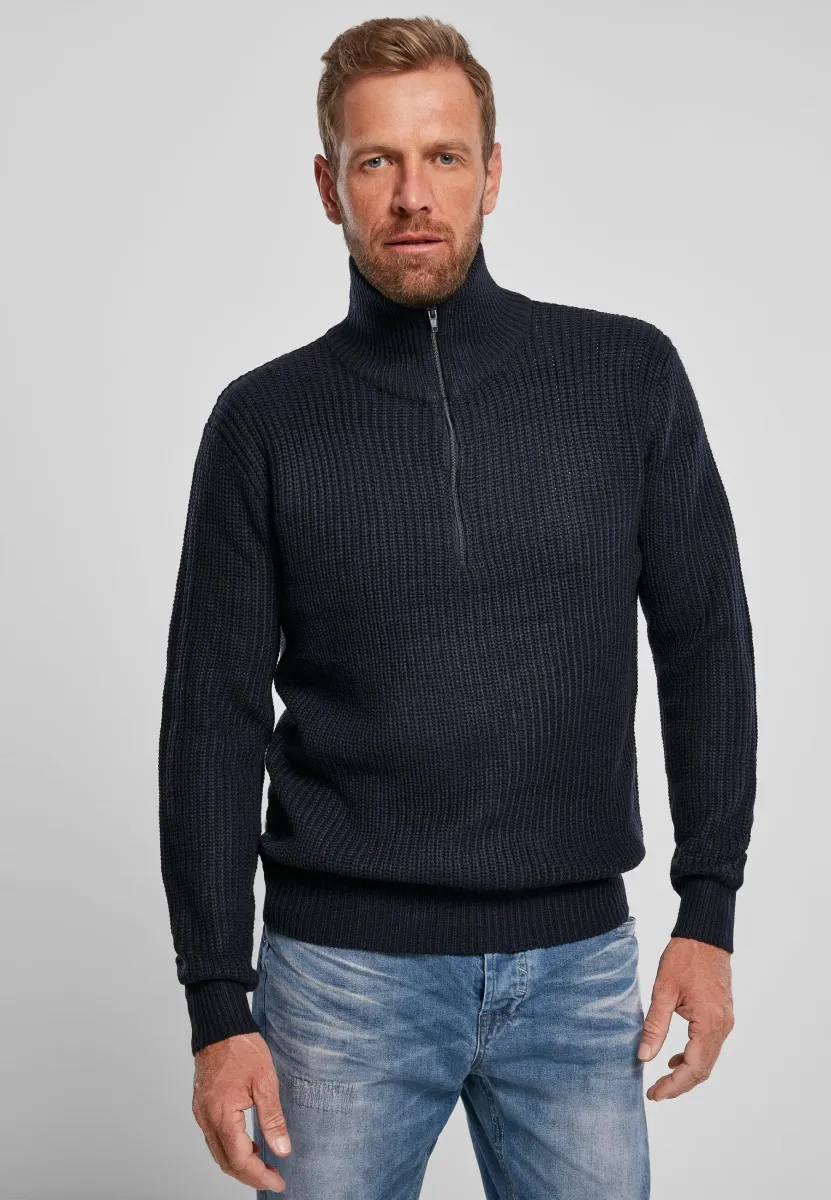 TROYER - Strickpullover - blue
