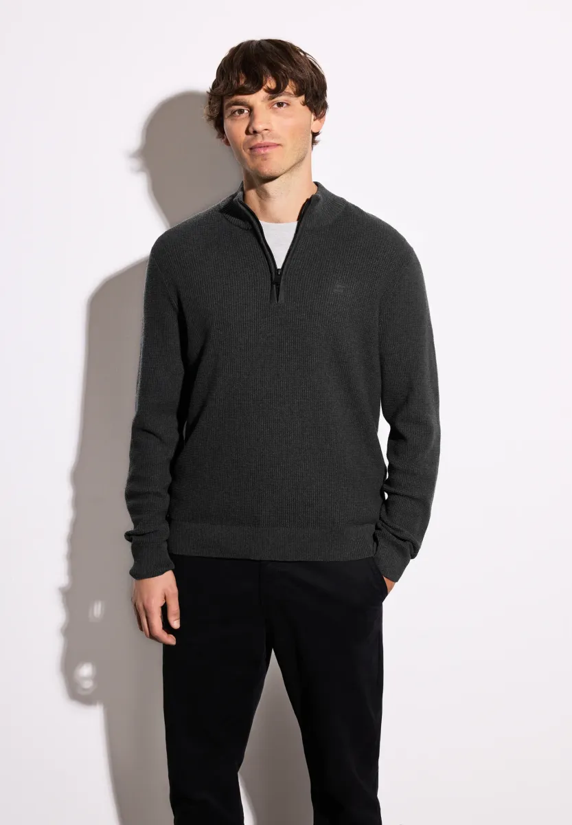 TROYER - Strickpullover - grau