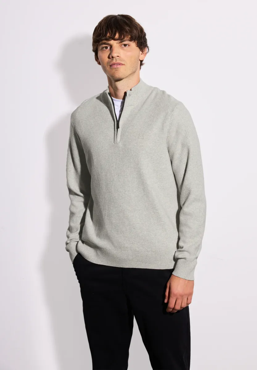 TROYER - Strickpullover - grau