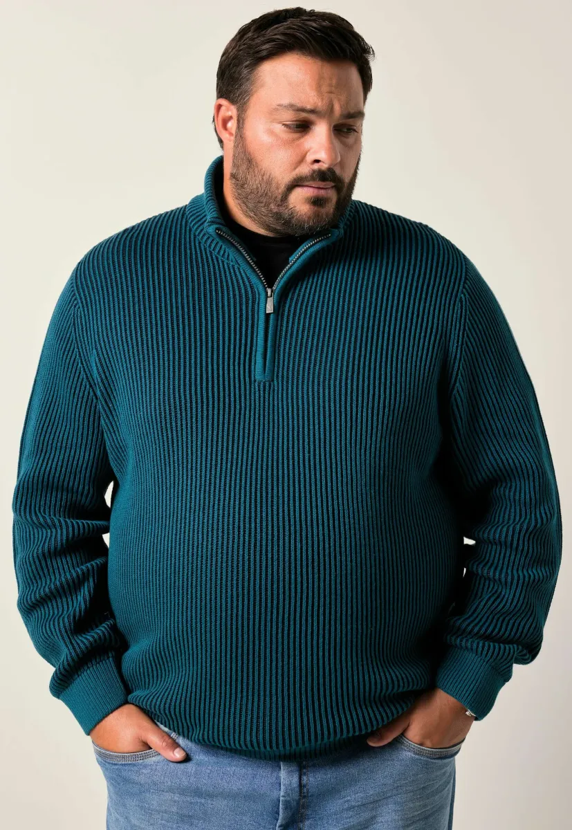 TROYER - Strickpullover - lagoon green