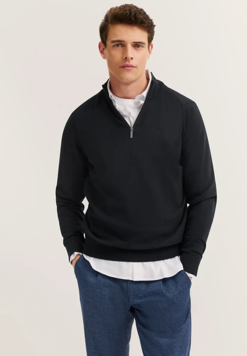 TROYER - Strickpullover - marine